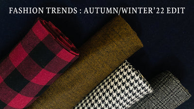 Fashion Trends to try this winter season. Get the best woolen fabrics online.