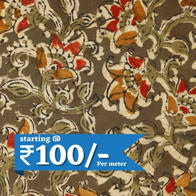 Kalamkari Fabric At Wholesale The Design Cart