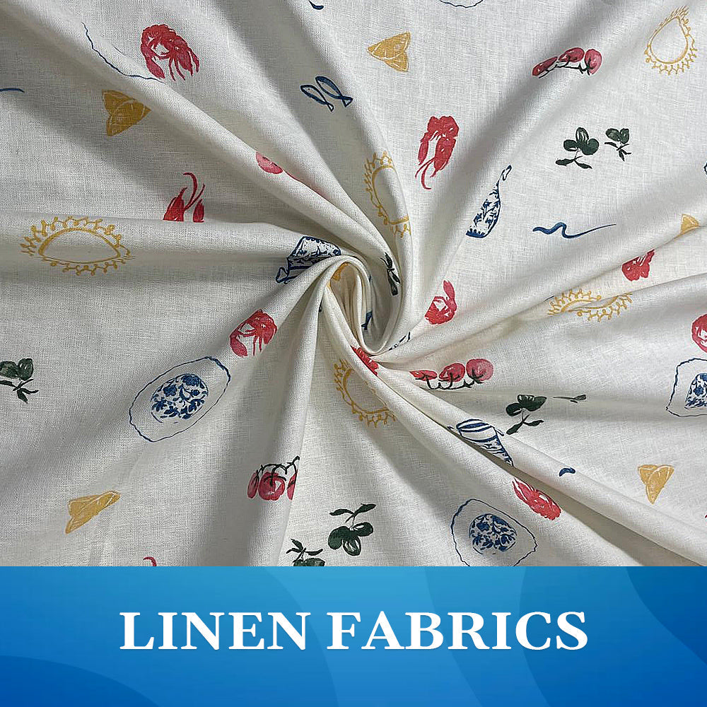 knee length dresses for ladies Linen Fabric Cut by Meter/ by Yard for Sewing main image 0