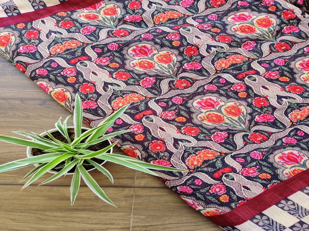 Bhagalpuri cotton silk print suit new arrivals