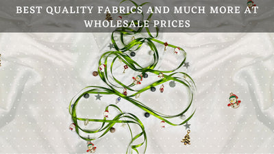 Get Ready for the Holidays: The Design Cart is Prepped up for the Last Sale of 2022! Best quality fabrics and much more at wholesale prices.
