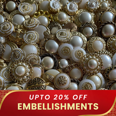 Navratri 2025 Sale on Embellishments
