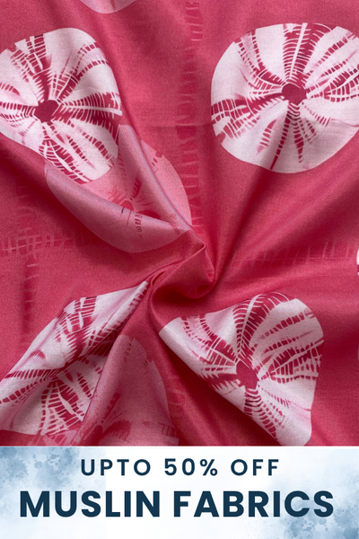 Monsoon 2025 Sale on Muslin Fabrics