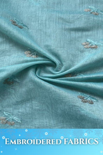 Buy Embroidered Fabrics Online