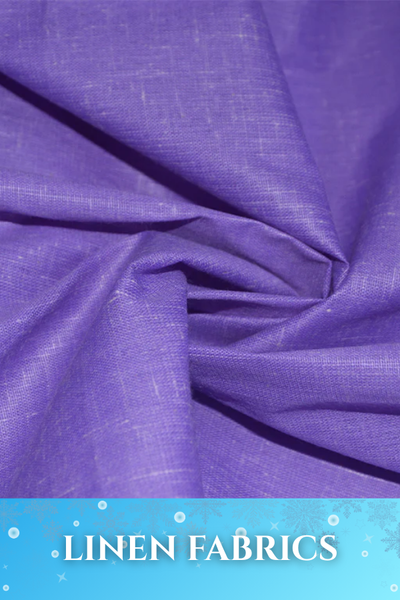 Plain Linen Fabrics on Sale - Upto 30% off