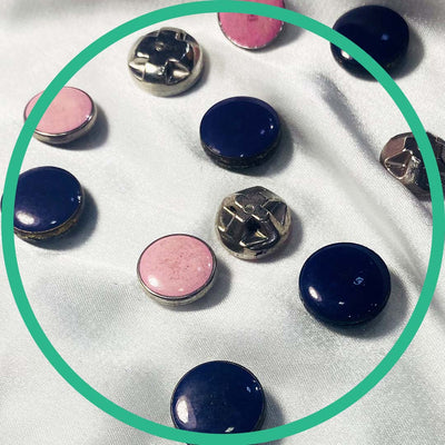 Coin Style Round Shape Fancy Buttons – Adikala - Craft Store