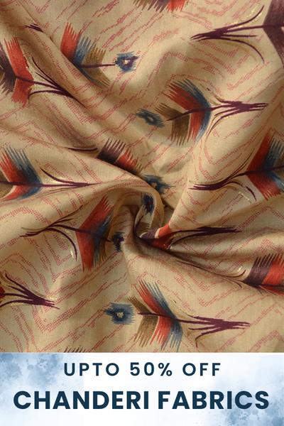 Monsoon 2025 Sale on Chanderi Fabrics