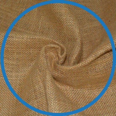 Brown Jute fabric - TheDesigncart