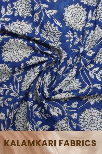 Kalamkari Fabrics - The Design cart