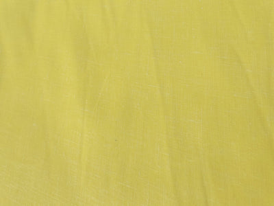 Summer Yellow Plain Cotton Linen Fabric