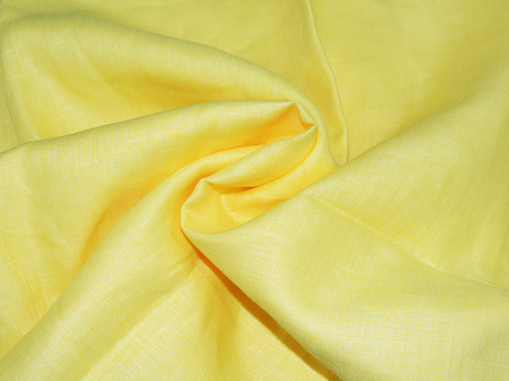 precut-of-1-meter-bright-yellow-color-pure-linen-fabric-60-lea