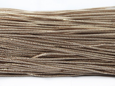 Rose Gold Metallic Braided Zari Threads (Wholesale)