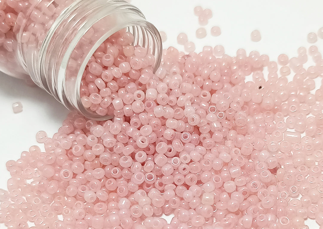 Rose Inside Rogni Dyed  Round Rocailles Glass Seed Beads (Wholesale)