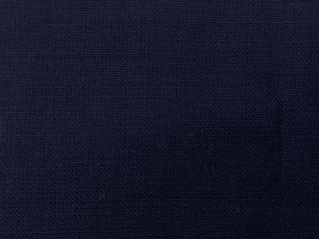 Indigo Blue Plain Light Weight Acrylic Wool Fabric