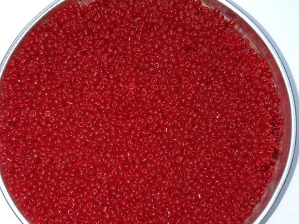 Dark Red Opaque Round Rocaille Glass Seed Beads- 2 mm (Wholesale)