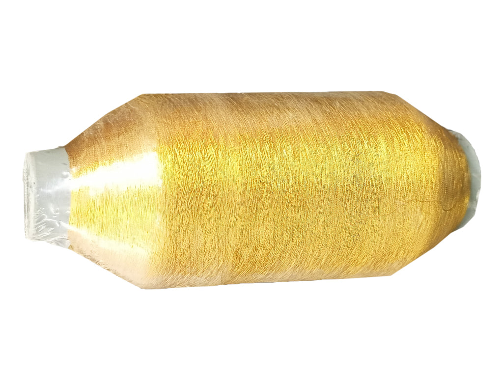 Sunny Golden Zari Thread Cone