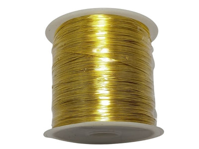 Golden Jewelry Making Metal Wire Roll