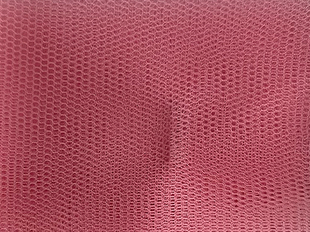 Punch Pink Plain Net Fabric (Wholesale)