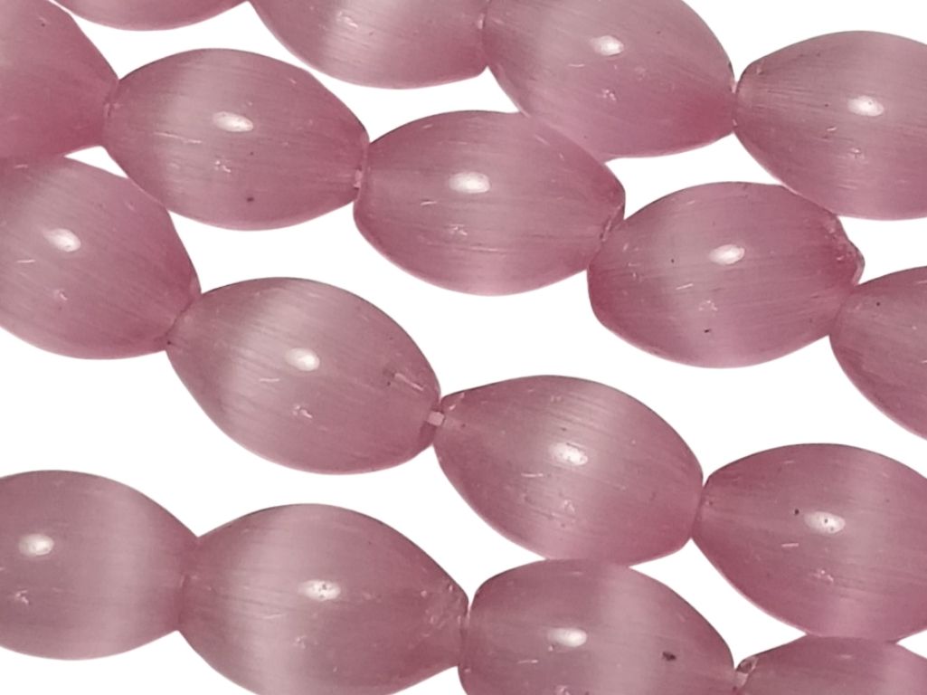 Onion Pink Oval Shaped Real Monalisa Stone Beads