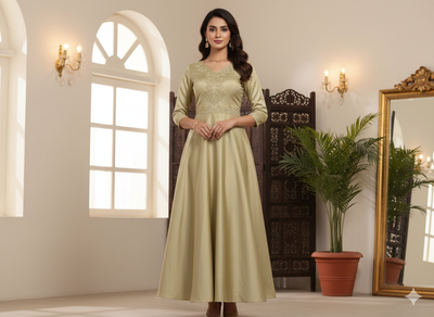 Pastel Ivory Plain Malai Satin Fabric