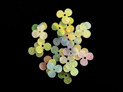 Multicolor Rainbow Flower Sequins