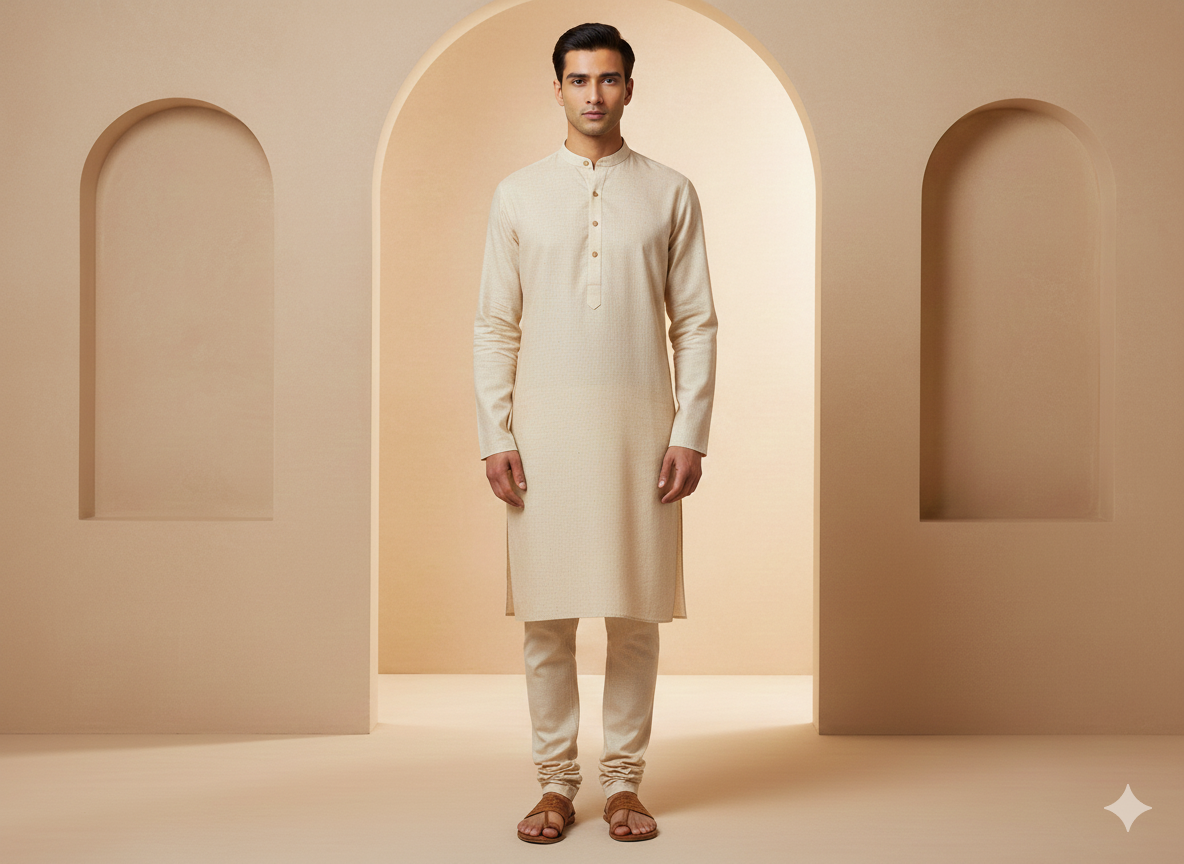 प्राकृतिक सादा कॉटन लिनन कपड़ा