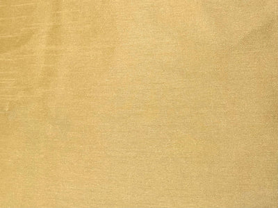 Creamy Yellow Plain Bangalore Raw Silk Fabric  (Wholesale)