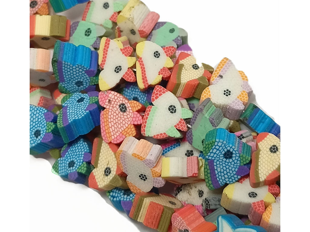 Multicolor Unicorn Designer Rubber Fimo Beads