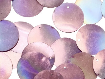 Blush Pink Circular Plastic Embroidery Sequins