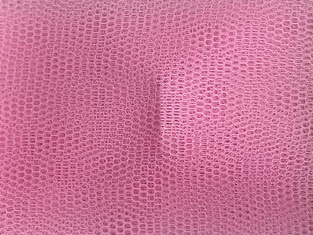 Pink Plain Net Fabric (Wholesale)