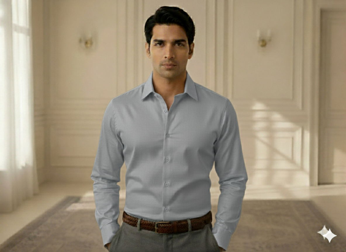 आइवरी प्लेन ग्लेज्ड कॉटन फ़ैब्रिक (थोक)