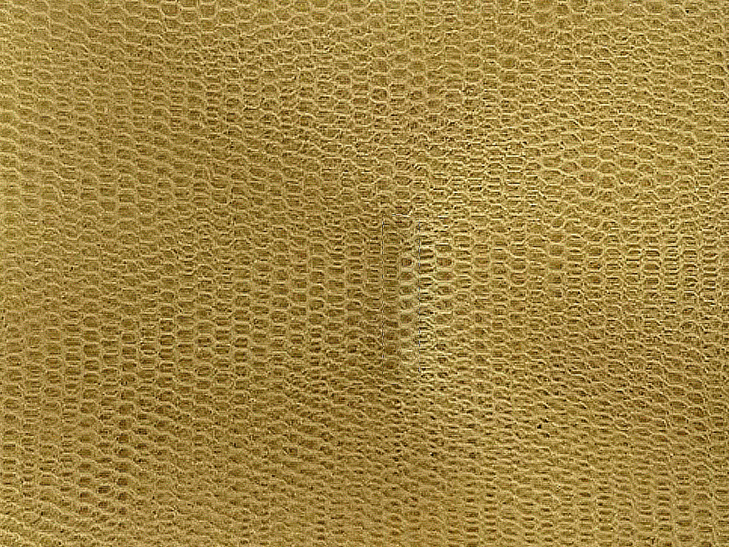 Goldenrod Brown Plain Net Fabric