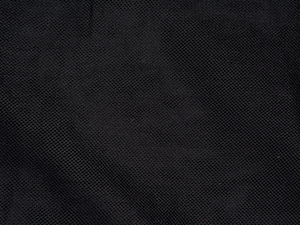 Black Plain Soft Nylon Net Fabric