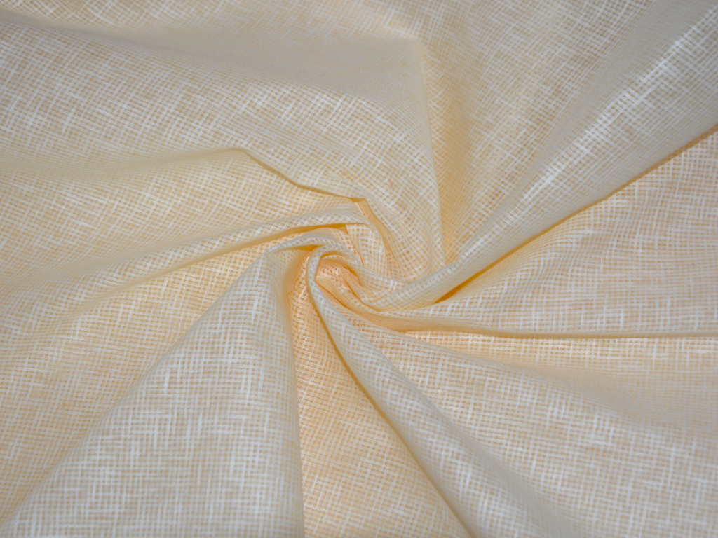 light-yellow-check-loose-weave-superior-cotton-linen-fabric
