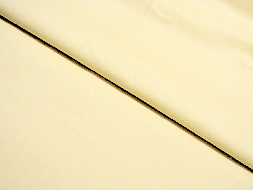 Cream Plain 100% Pure Mul Mul Cotton