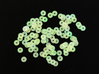 Forest Green Lustre Centrehole Plastic Sequins