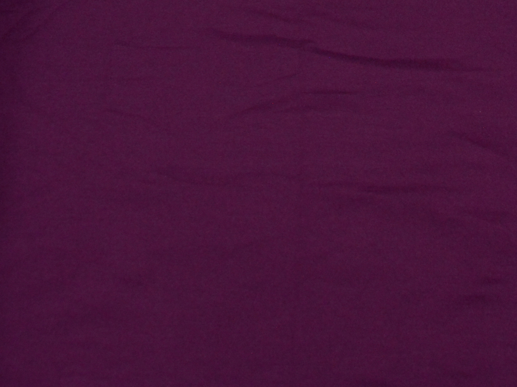 Dark Purple Plain Malai Satin Fabric  (Wholesale)