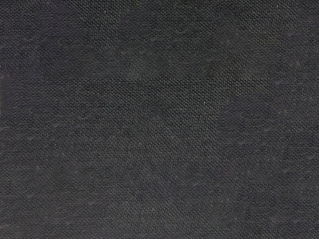 Jet Black Plain Glazed Cotton Fabric Wholesale