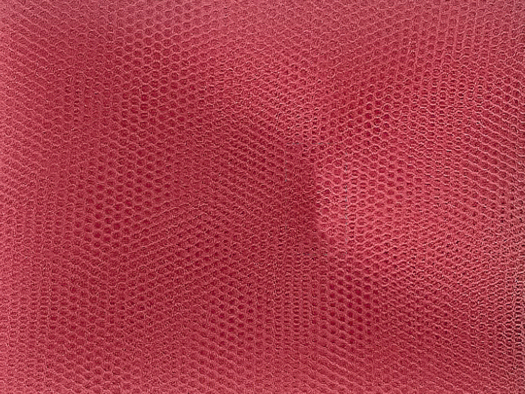 Fiery Rose Plain Net Fabric