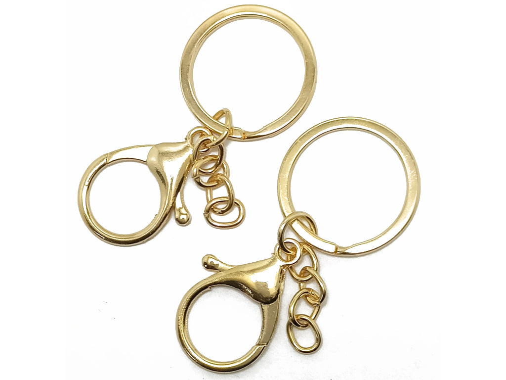 Golden Jewelry End Rings