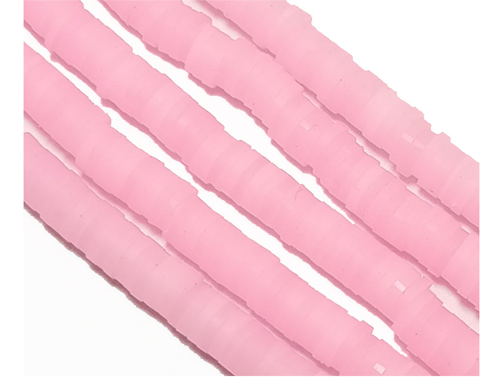 Pink Fluoroscent Rubber Beads