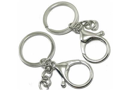 Silver Jewelry End Rings