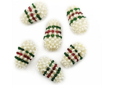 Multicolor Woven Beaded Beads
