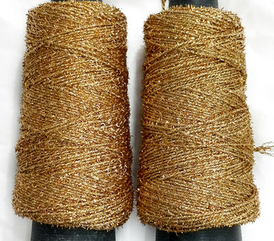 Twisted Bright Golden Zari Threads