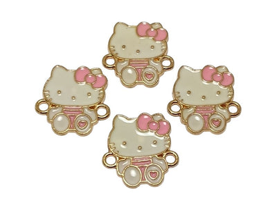Hello Kitty Enamel Metal Charms