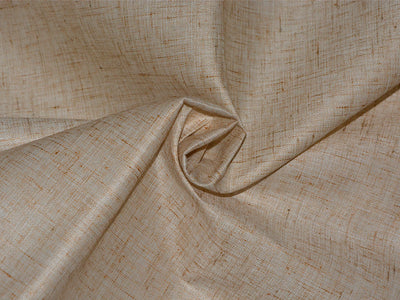 Light Beige Shaded Plain Cotton Linen Fabric