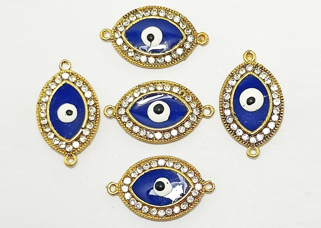 Evil Eye Enamel Charms