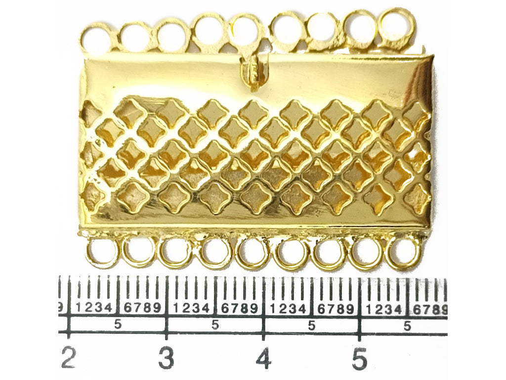 Golden 9 Hole Brass Lock