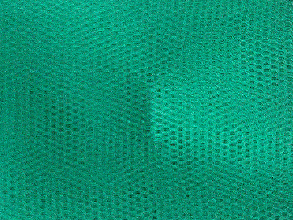 Green Plain Net Fabric