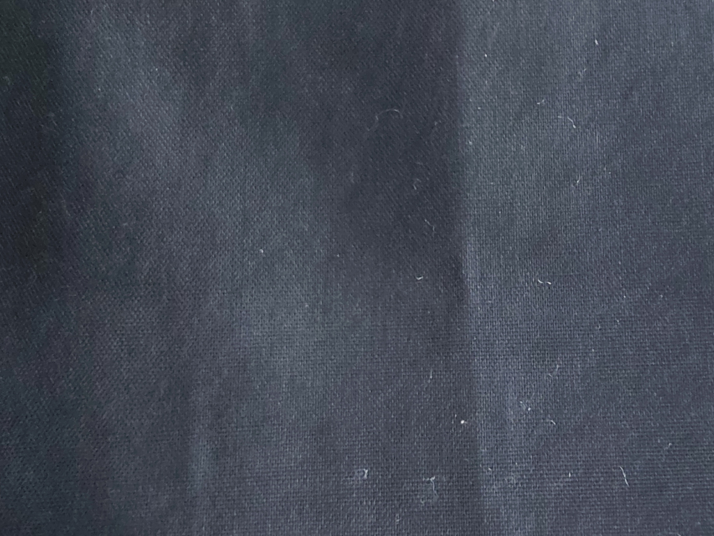 Black Plain 132*108 Poplin Pure Cotton Fabric